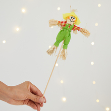 3dwf万圣节玩偶稻草人插件装饰摆件南瓜派对装扮场景布置酒吧场景