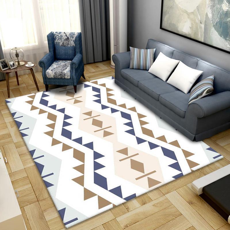 Nordic Abstract Simple Rug Floor Mat Entrance Mat Living Room Bedroom Bathroom Kitchen Dining Room Mat Home Geometric Carpet