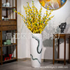 Jingdezhen Ceramics to ground Large vase green Ink Chinese style decorate flower arrangement a living room hotel Decoration Home Furnishing Jingdezhen Ceramics to ground Large vase green Ink Chinese style decorate flower arrangement a living room hotel Decoration Home Furnishing