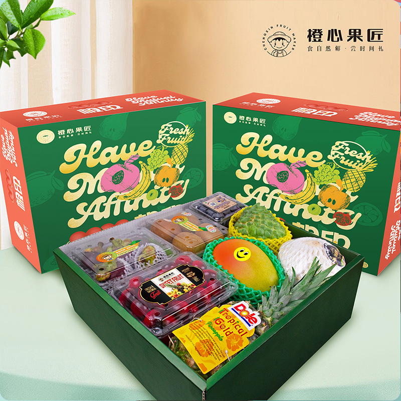 diy满果拼装水果礼盒新年水果礼盒送礼-阿里巴巴