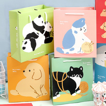 礼研社 礼品袋 布叽岛日常系列 可爱卡通儿童生日礼物包装手提袋