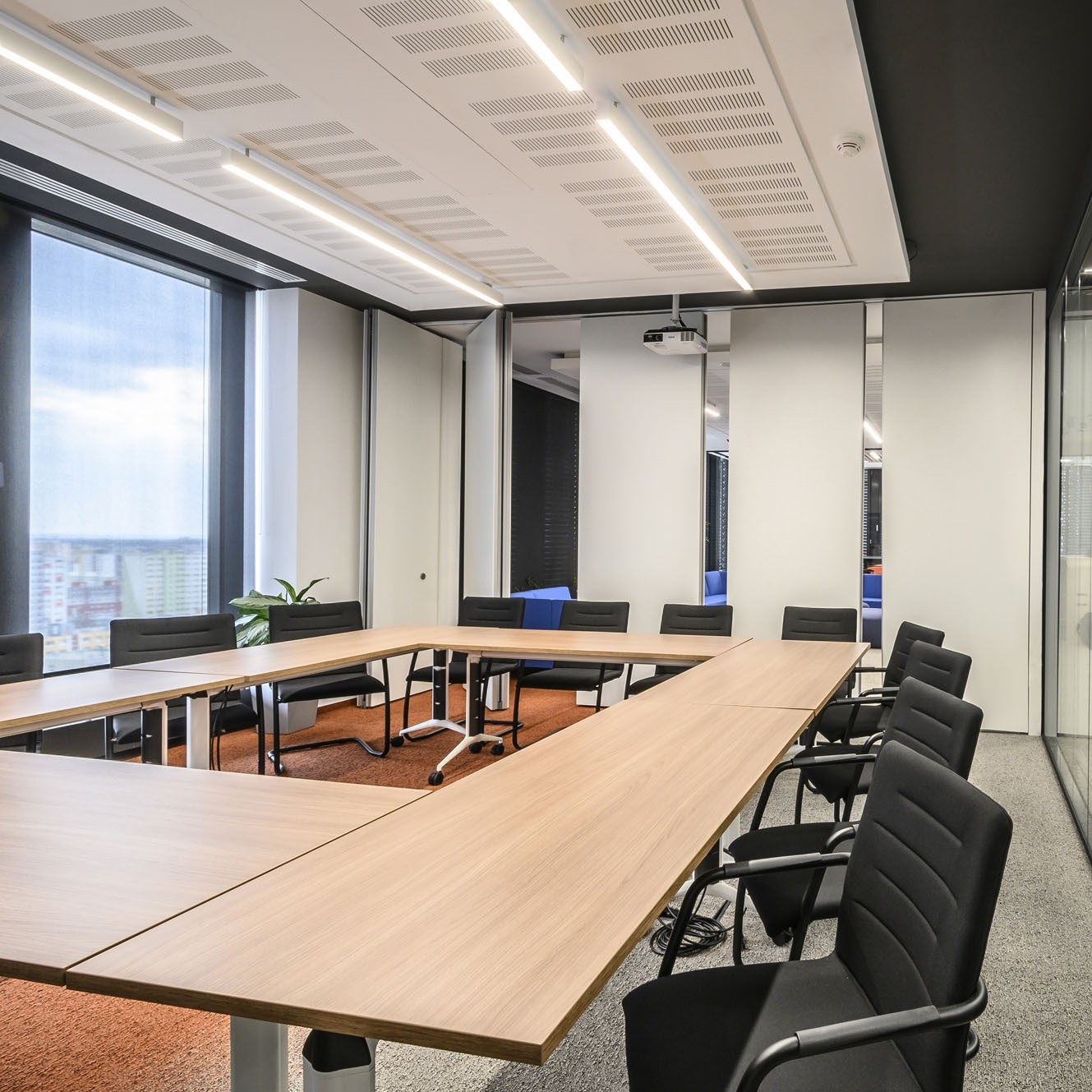 会议室活动隔断办公屏风酒店宴会多功能厅隔音墙展厅折叠移动隔墙