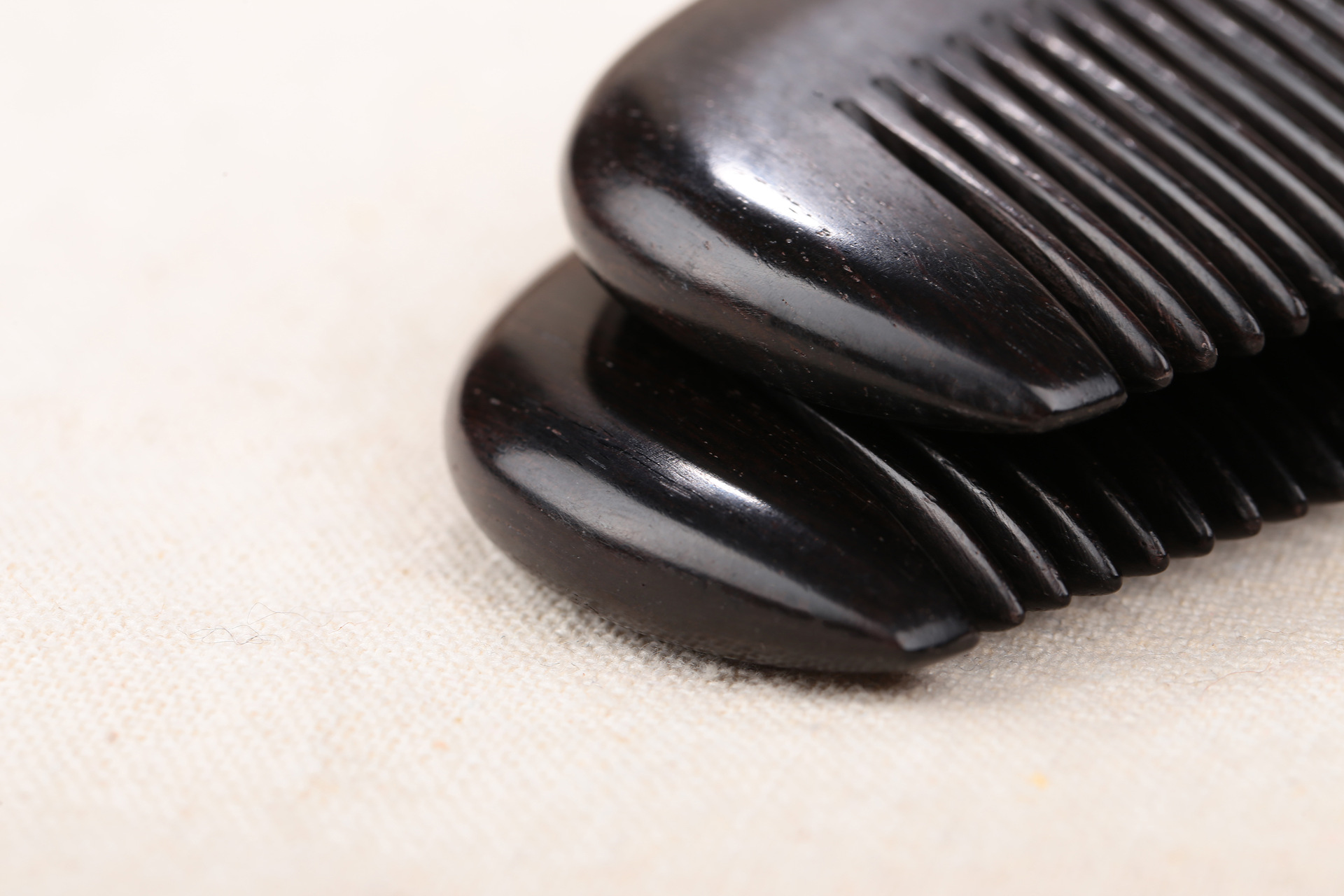 黑檀木美发梳 无柄整木檀木梳子qm8-2 抛光细腻 支持混批