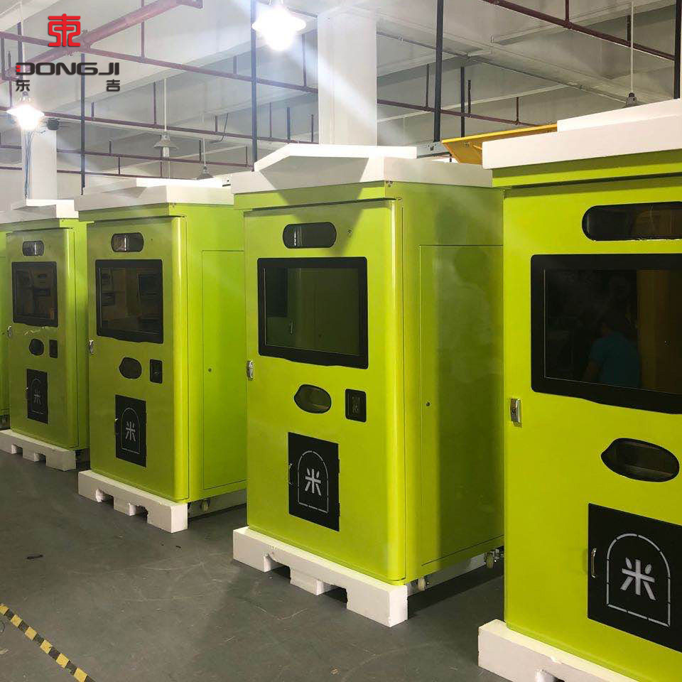 东吉智能碾米机社区共享自助扫码鲜米机 新型碾米机 磨胚芽米机