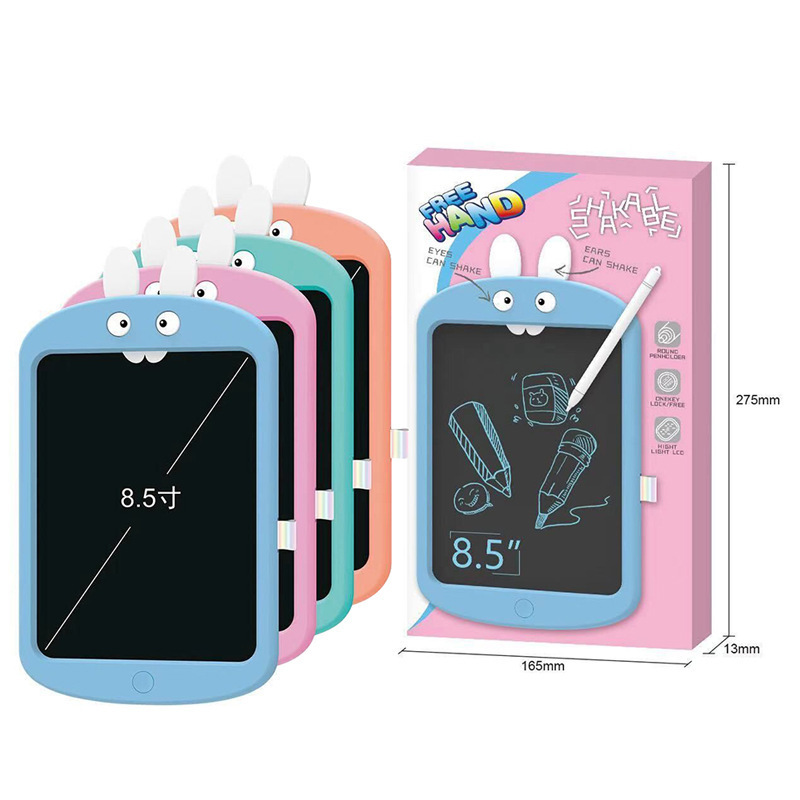 Children's Early Childhood Education LCD Handwriting Board 8.5-Inch LCD Painting Graffiti Message Writing Board Small Blackboard Drawing Board