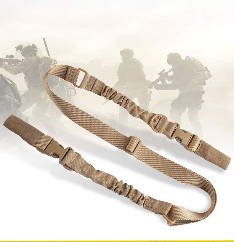 cs野战战术枪绳防水尼龙多功能腰封户外运动配件挂绳d型挂载腰带
