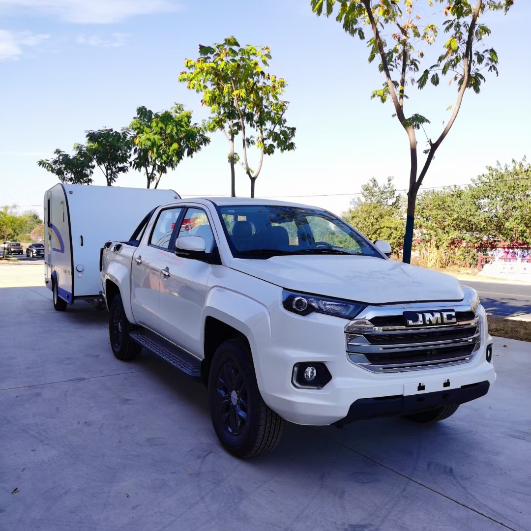 c6教练车,c6自动挡江铃域虎7皮卡牵引教练车,c6驾校挂车教练车