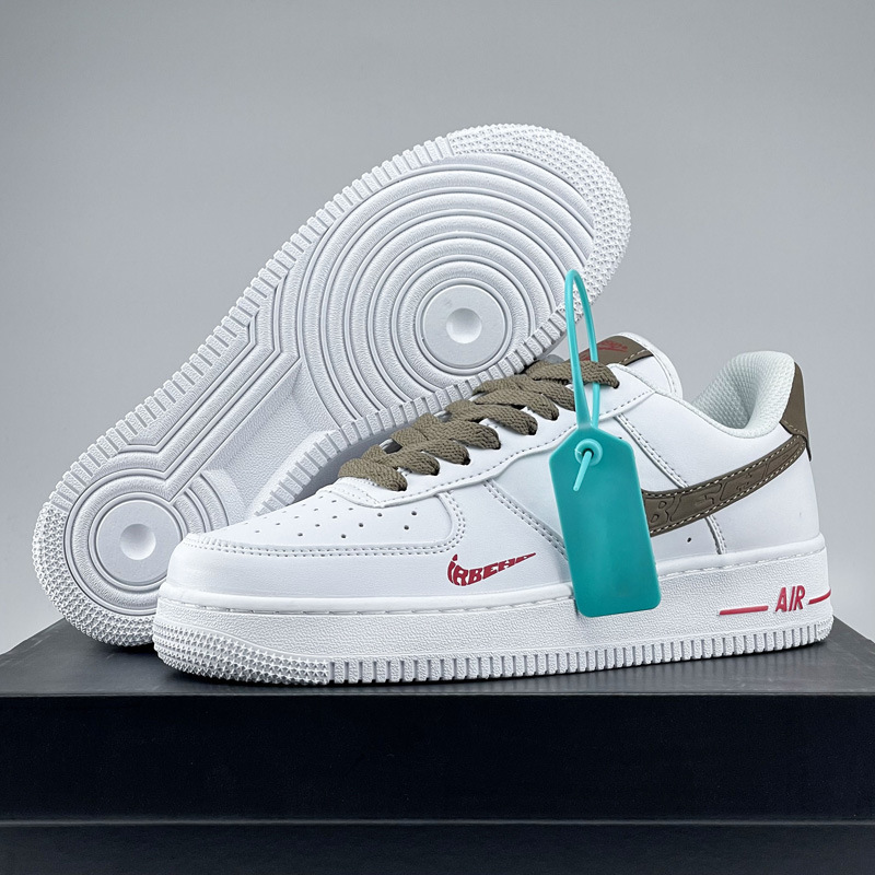 莆田鞋新款aj空军一号运动板鞋小白鞋男女透气中小学生休闲潮鞋子