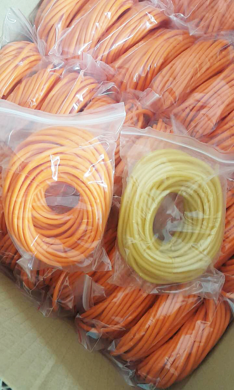 橡皮筋乳胶外径3/4/6mm小气管皮筋橡胶管自行车气门芯管弹弓皮筋