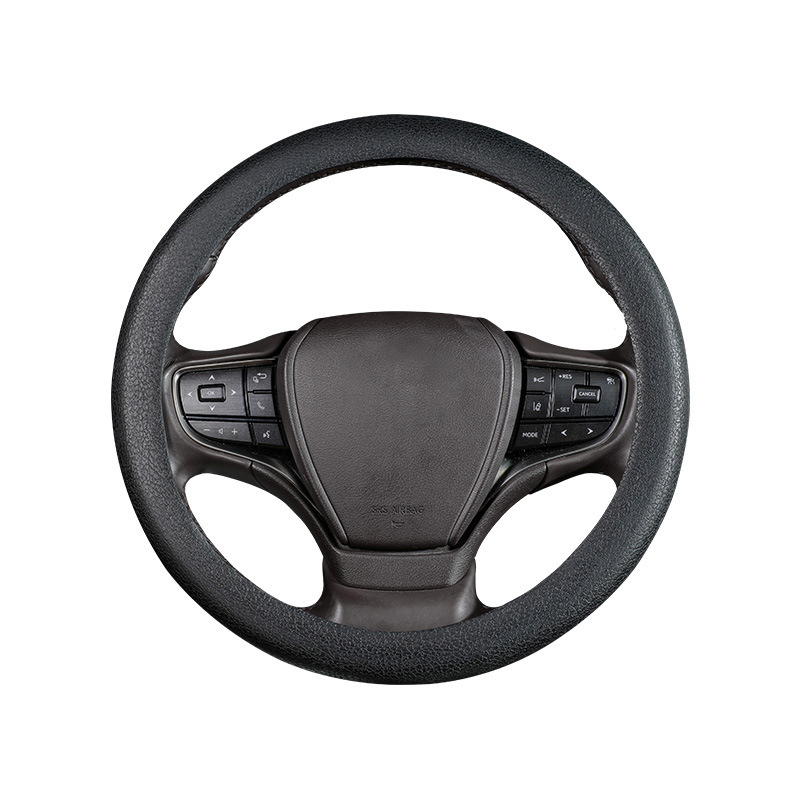 Silica Gel Steering Wheel Cover Car Summer Ultra-Thin Sweat Absorption Non-Slip Steering Wheel Cover Fashion Sports Four Seasons Universal Thin and Soft