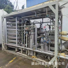撬装式LNG汽车加气站  单泵流量340L/min  系统总功率15KW  兴昊