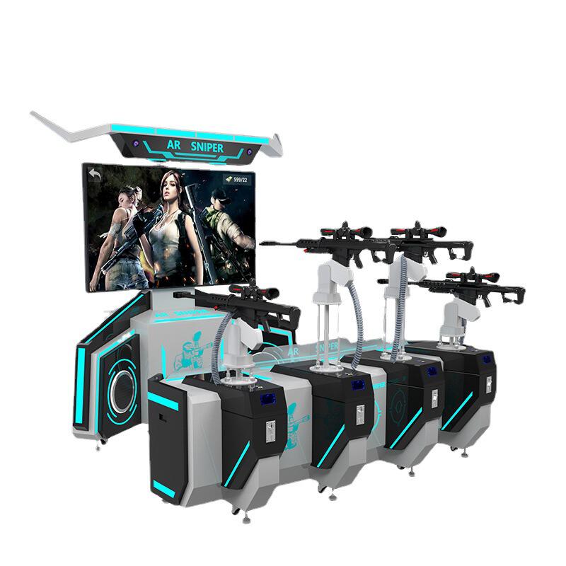 影动力ar狙击vr加特林地摊vr加盟体验馆游乐设备vr射击体感游戏机