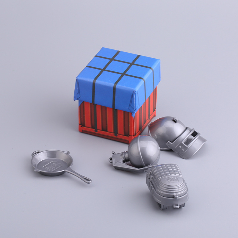 烘焙吃鸡玩具空投补给箱武器蛋糕摆件大吉大利今晚吃鸡生日蛋盲盒