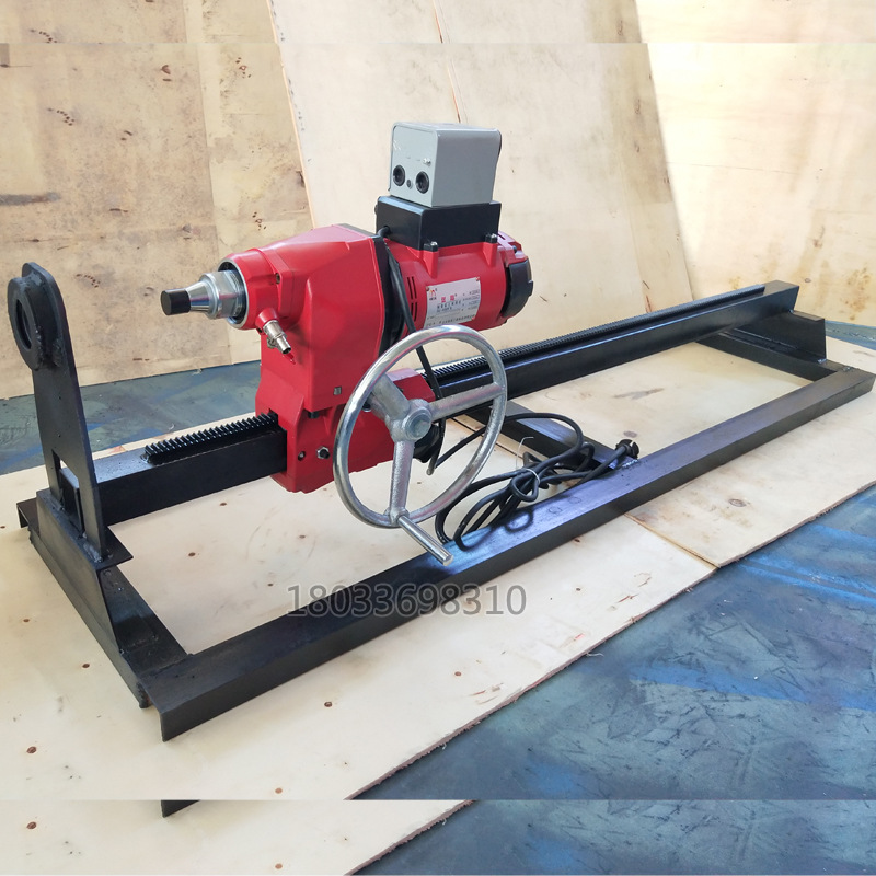 临沂水钻钻孔机 小型手摇式顶管机 过马路横向钻孔机 水钻厂家