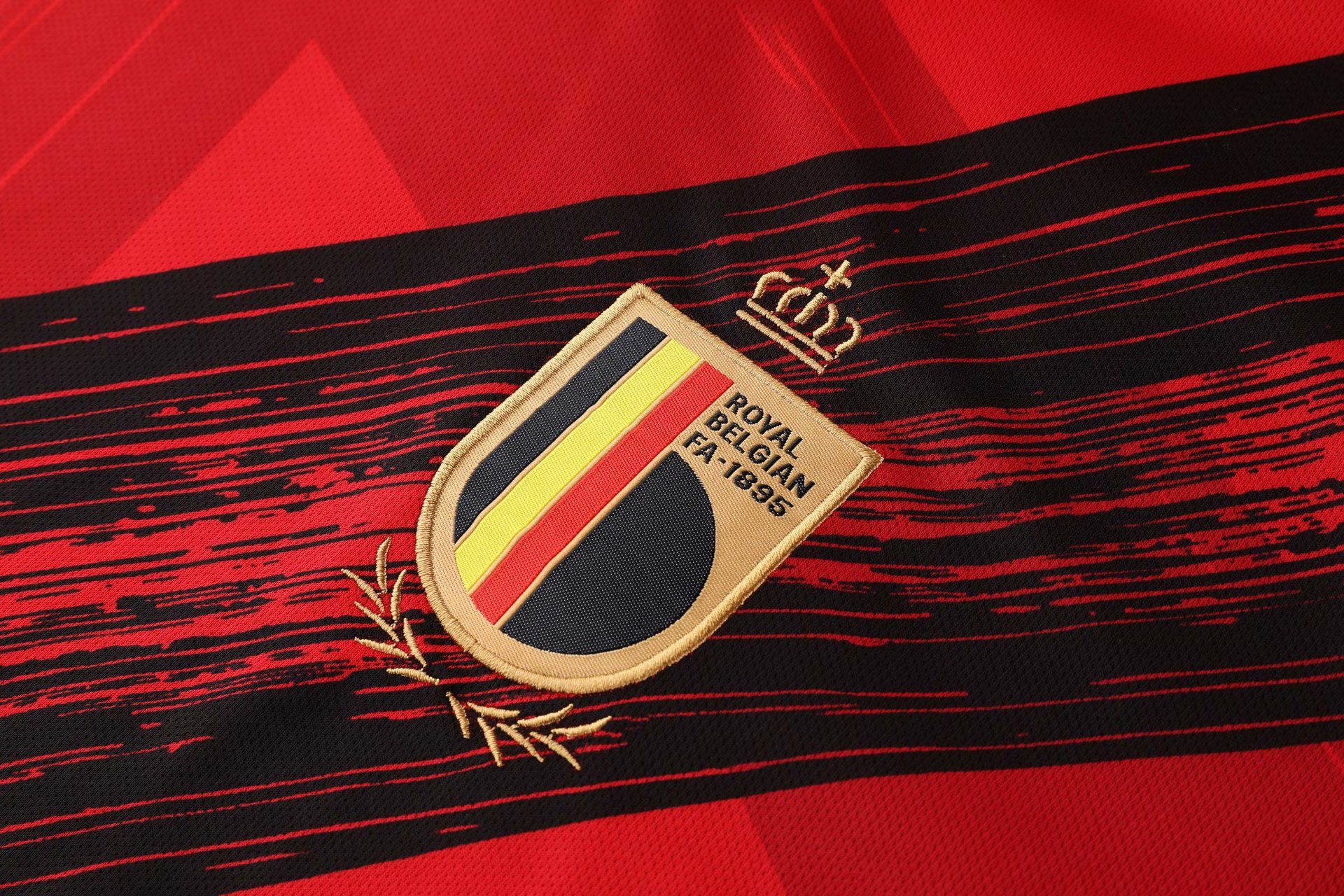 21欧洲杯比利时主客场国家队足球衣服套装成人童装16码-2xl