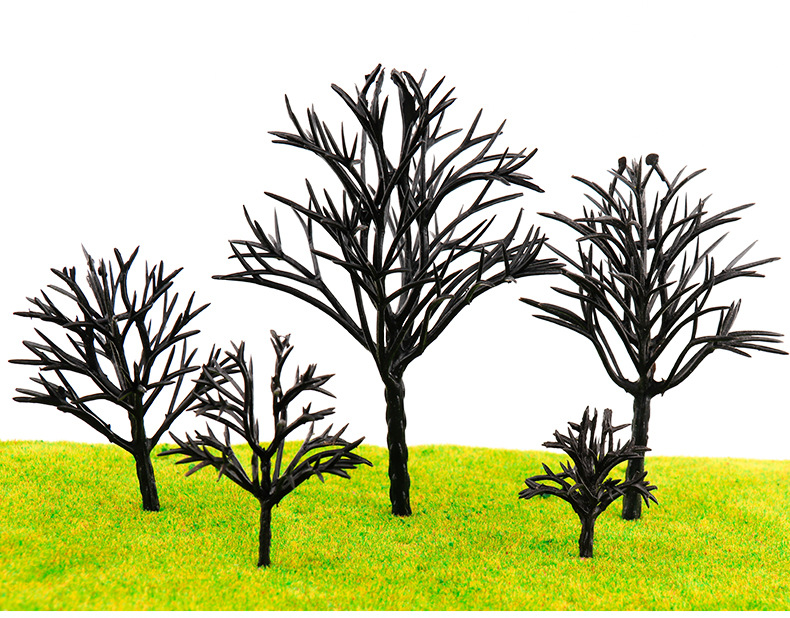 桃树 桃木树干 diy沙盘建筑模型材料景观树场景制作塑胶成品树