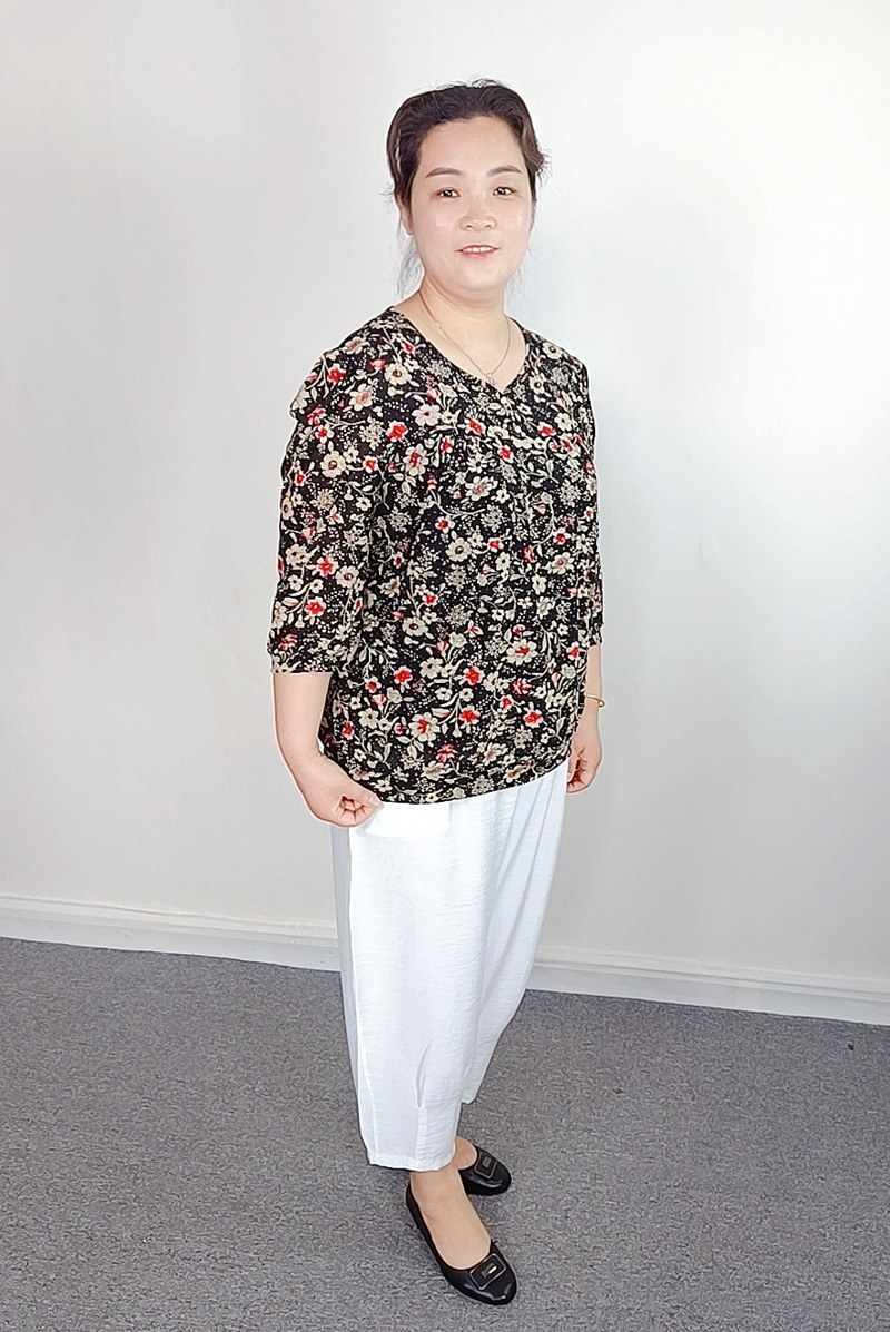 特加肥加大胖子中老年200斤300斤大码妈妈奶奶夏女装婆婆中袖上衣