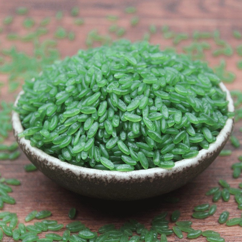 绿竹米 农家竹香米绿米糙米 绿色大米五谷杂粮粗粮天然绿竹米500g