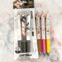 新款日本Pentel派通东京联名限定款噗噗奇奇蒂蒂玛丽猫米奇中性笔