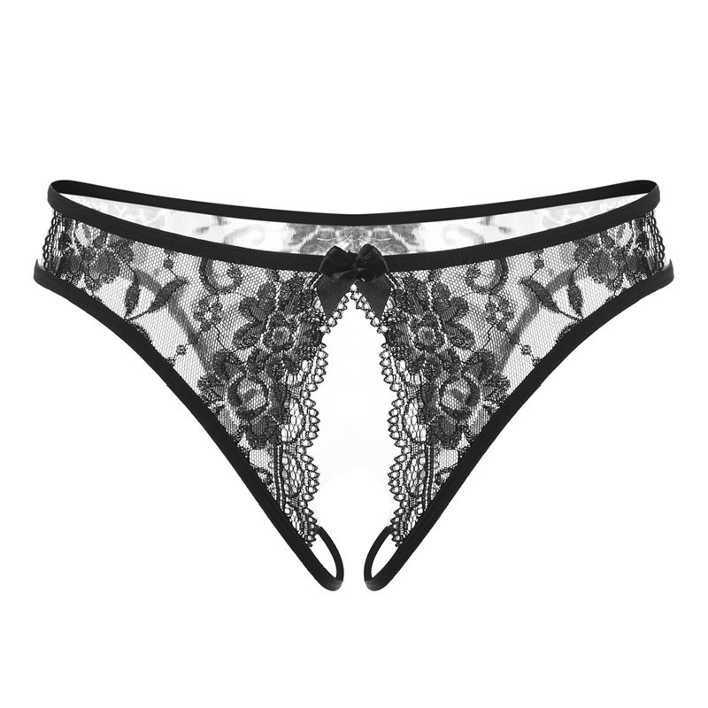 性感欧美火辣开档情趣内裤低腰美臀透明诱惑t裤骚不支持女均码货