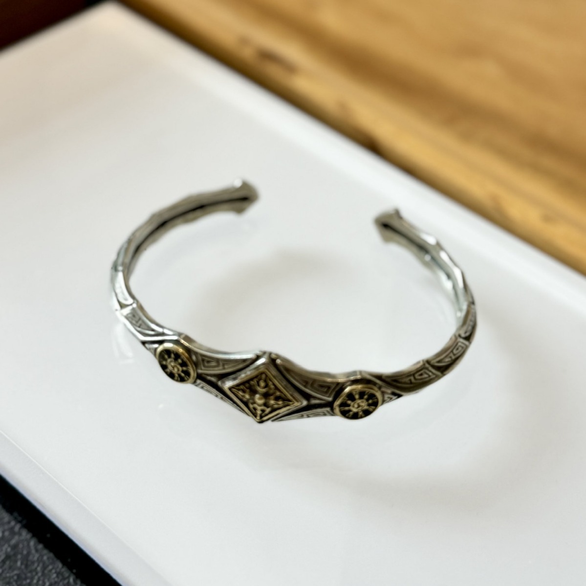 原创设计纯铜克罗心手镯时尚饰品配饰小红书同款sh0094-阿里巴巴