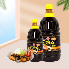 韩国不倒翁炸猪排酱2.1kg韩式猪扒照烧汁日式猪排蘸酱 6瓶/箱