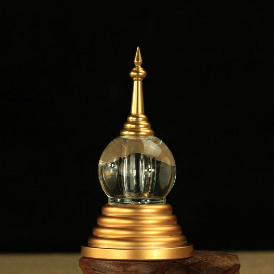 台湾工艺亚克力舍利塔 宝箧印塔 嘎乌盒水晶舍利塔佛塔 特价