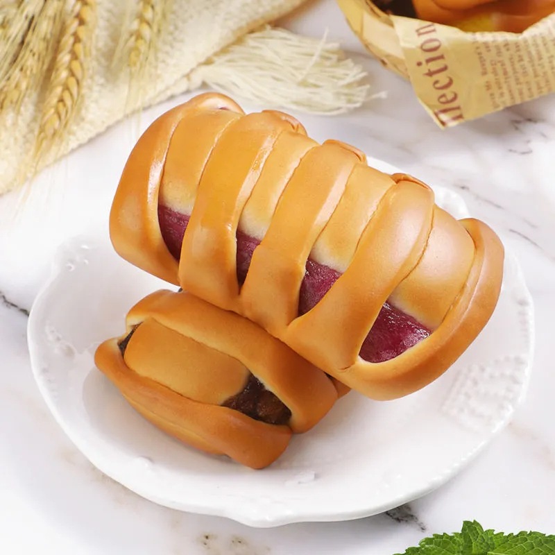 唛品小屋 夹心果酱软面包代餐粗粮多口味整箱2500g批发零售批采