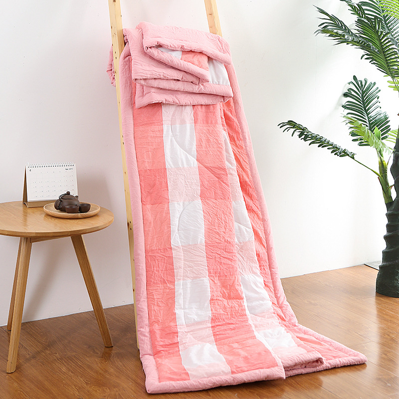 Summer Blanket Japanese Style Washed Cotton Airable Cover Good Product Summer Quilt Summer Thin Duvet Cover Blanket Quilt Wholesale Gift Gift Box