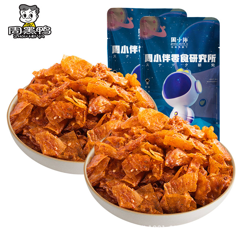 周黑鸭麻辣豆皮60g整箱批发 海外出口 小超市批发 一件代发