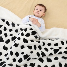 婴儿毛毯双层加厚云毯春秋冬季被子儿童幼儿园午睡盖毯推车防风