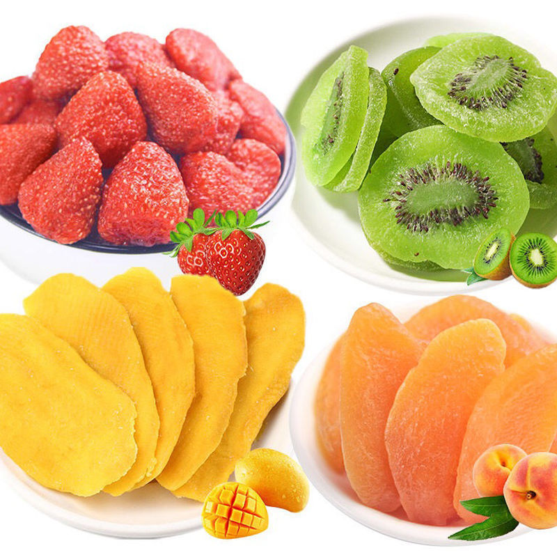 批发芒果干批发草莓干黄桃干果脯水果干组合零食芒果干500g 108g