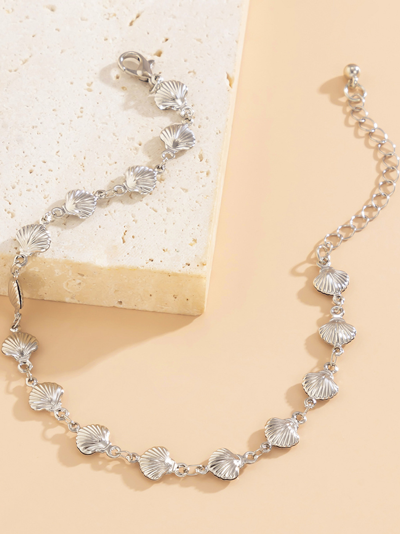 波西米亚风女士个性扇贝贝壳脚链沙滩假日系列脚部首饰-阿里巴巴