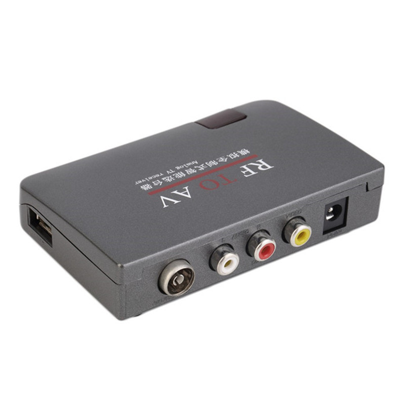 rf转hd模拟制式选台器 射频有线转高清电视hd转换器 1080p