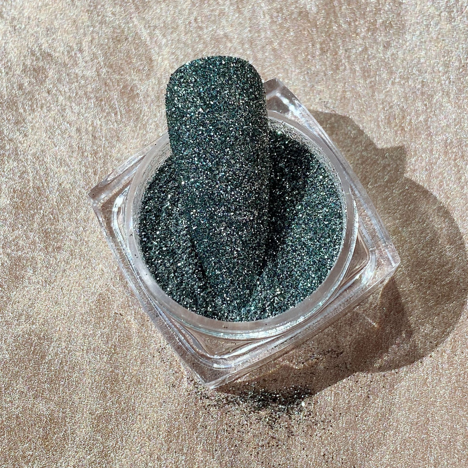 跨境新款碎钻粉 奶奶灰水晶闪粉 秋冬季火爆超闪美甲饰品