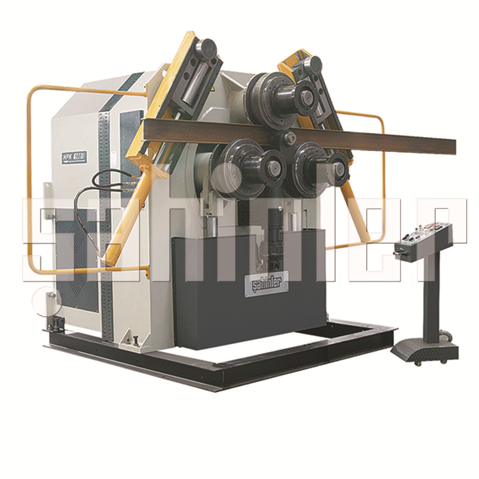 hpk160180dp数控型材弯曲机滚弯机