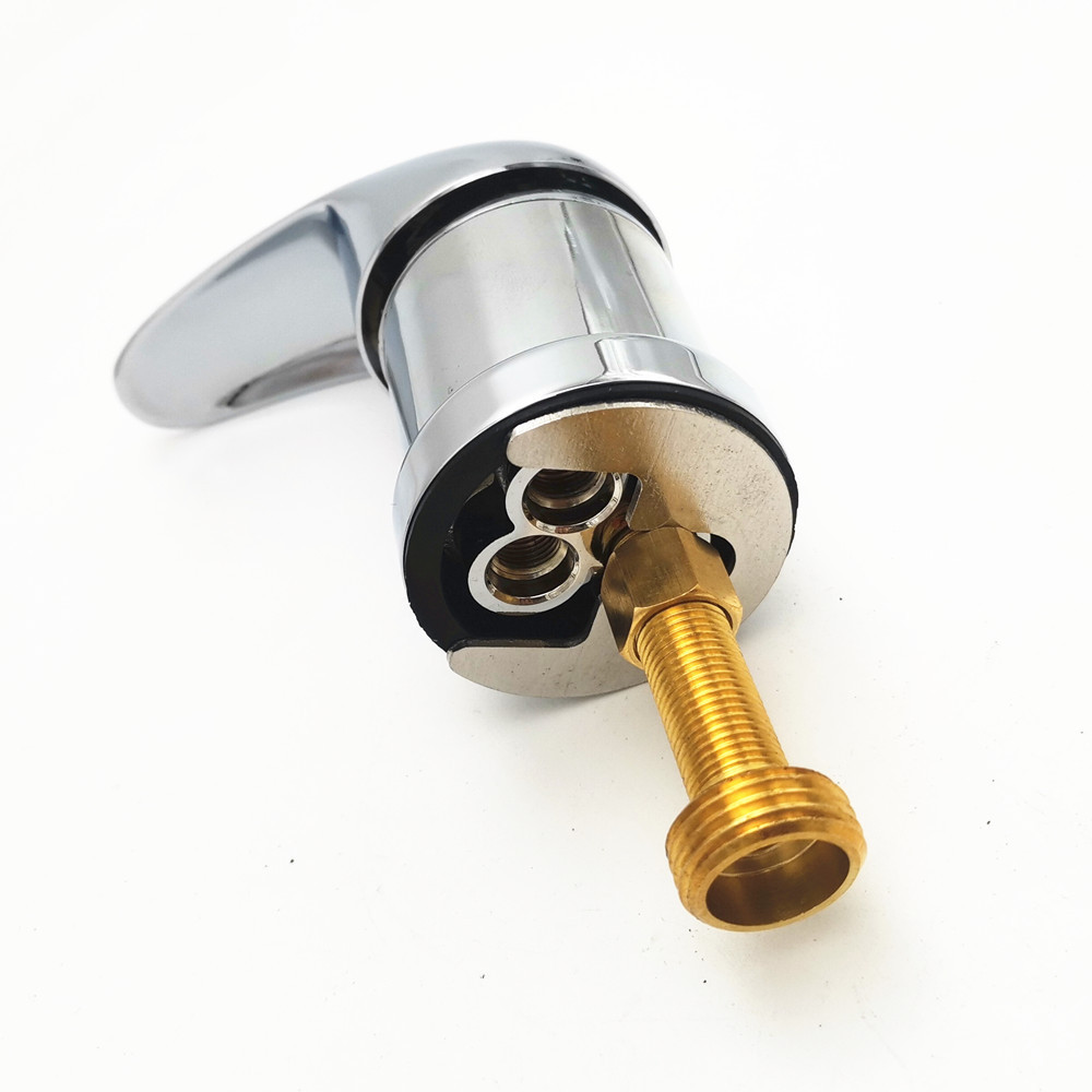 发廊美发店洗头床水龙头 洗头床冷热水混水阀 开关 铜