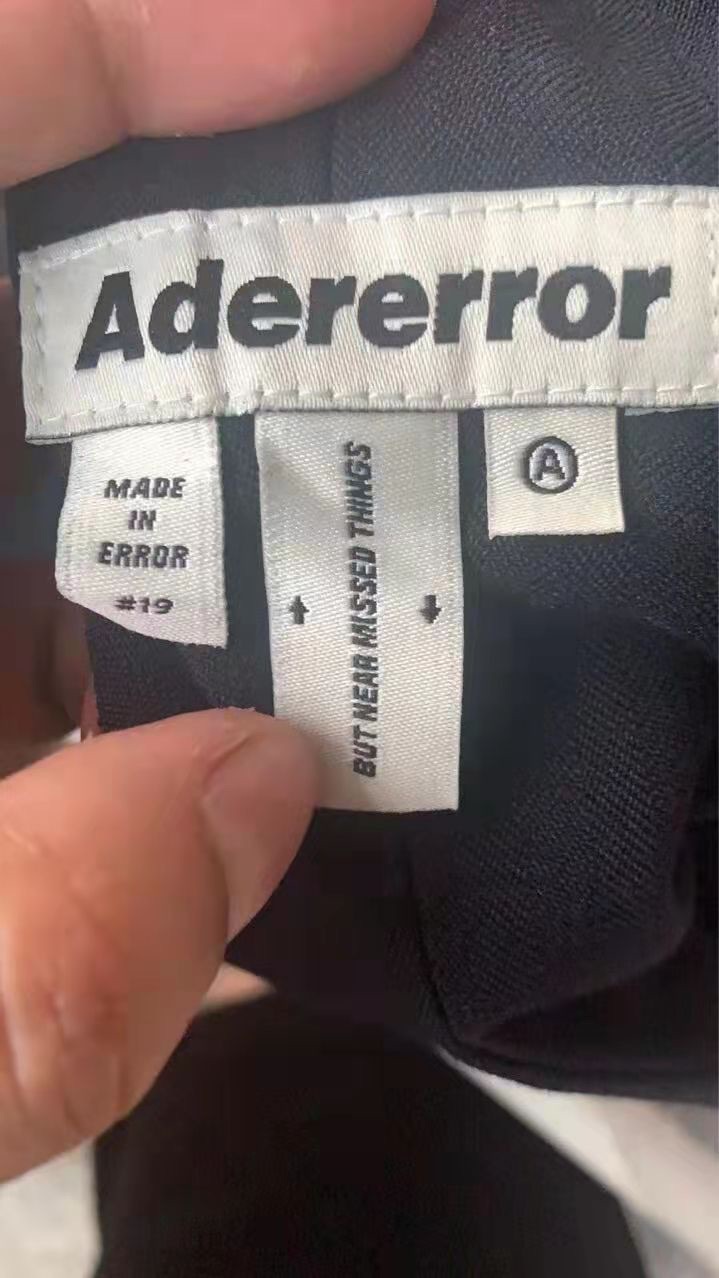 现货潮牌ader4件套服装吊牌 洗水 包装袋 商标logo