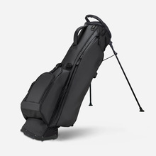 1件起定新款黑色高尔夫球包球杆收纳袋高档PU高尔夫支架包golfbag