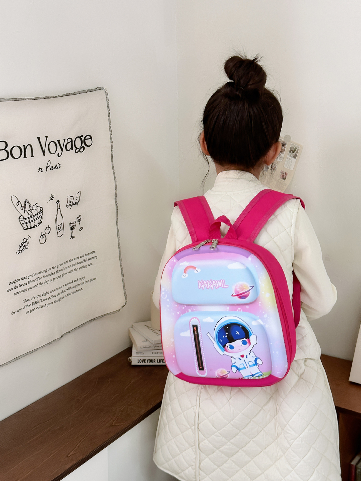 Children's Schoolbag Cartoon School Bag Kindergarten Backpack Backpack Men's and Women's Baby's Backpack Foreign Trade Export Generation