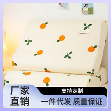 7Q56乳胶枕套一对装枕头套单个30x50家用儿童记忆枕芯内