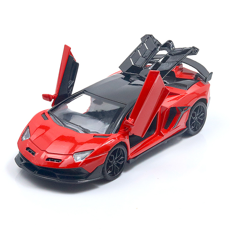 Boxed 1:32 Sports Car Alloy Car Model Children's Toy Blind Box Stall Ferrule Boys Power Control Car Wholesale