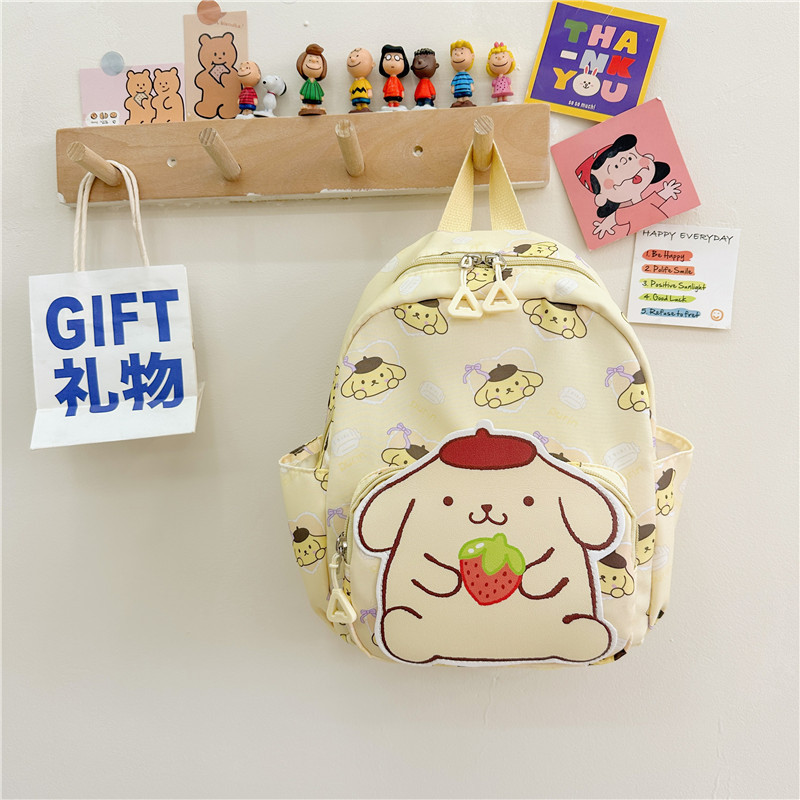 Children's Bag Female Cute Sanrio Clow M 2023 New Kindergarten Baby's School Bag 3 Years Old 5 Mao Ye