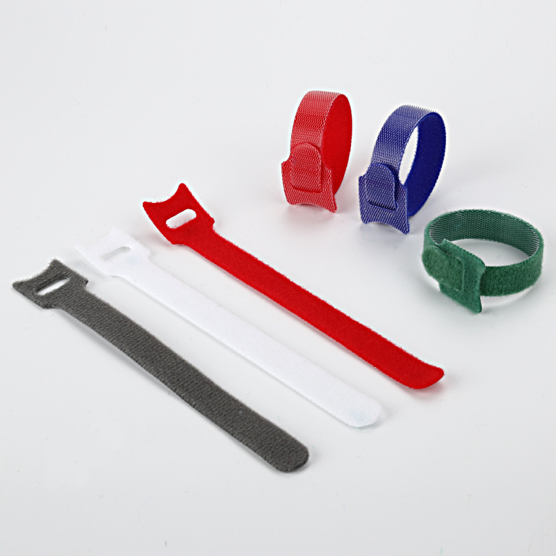 Cat Head Line Belt Nylon Magic Tape Cable Tie Back to Back Data Cable Storage Finishing Cable Tie Velcro Sticky Banner