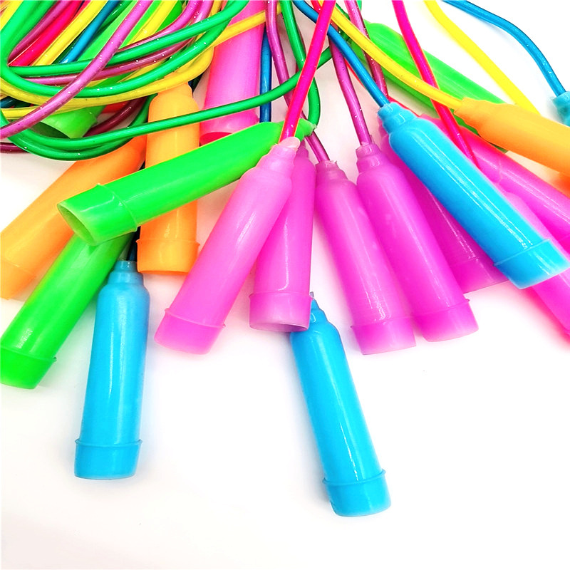 批发 水晶达标跳绳 儿童学生幼儿园绳子运动健身器材跳绳一元店