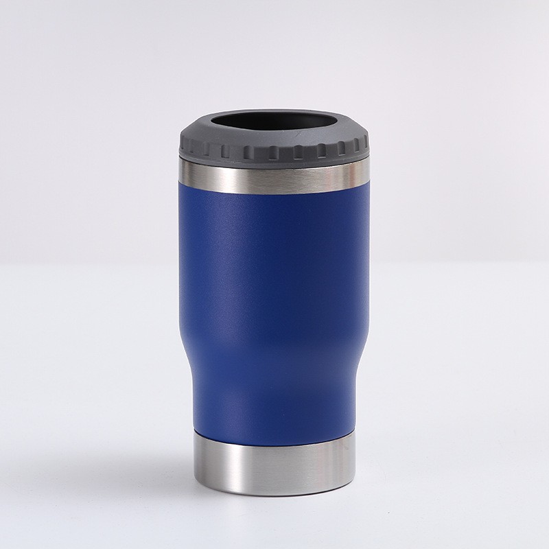 14Oz Stainless Steel Cooling Tank Double-Layer Vacuum Cooling Coke Can Multi-Purpose Beer Vacuum Cup Wholesale
