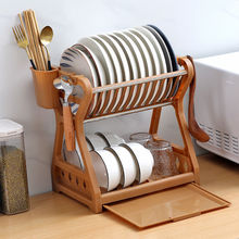碗篮厨房置物架沥碗架晾碗架晾洗碗柜碗碟碗筷收纳盒架双层碗架子