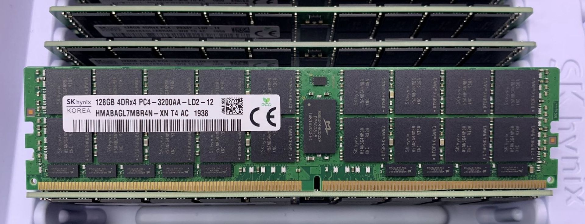 sk海力士128g ddr4 3200 ecc reg pc4-3200aa lrdimm服务器内存条