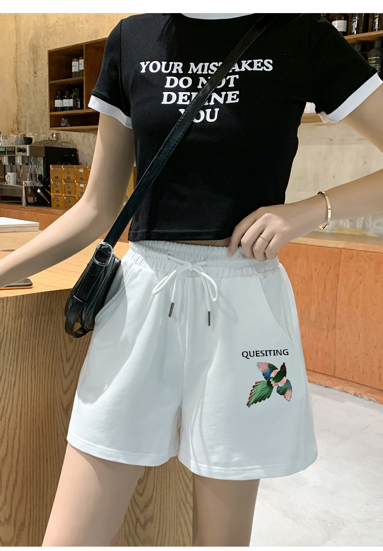 纯棉运动短裤三分裤图片