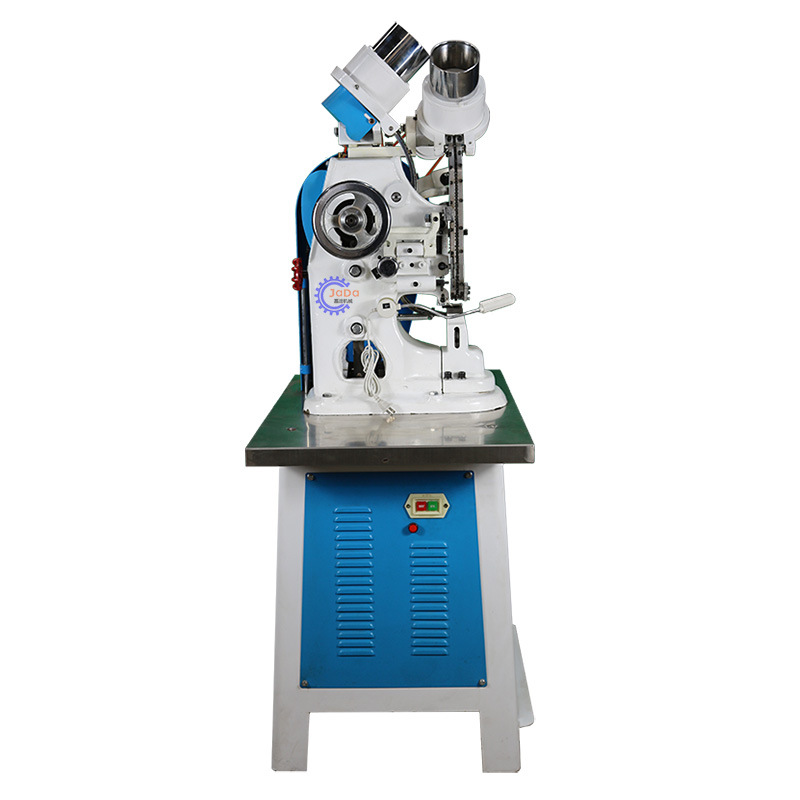 嘉逹95型全自动带冲孔 双面压扣机 气眼机 安全稳定高效率